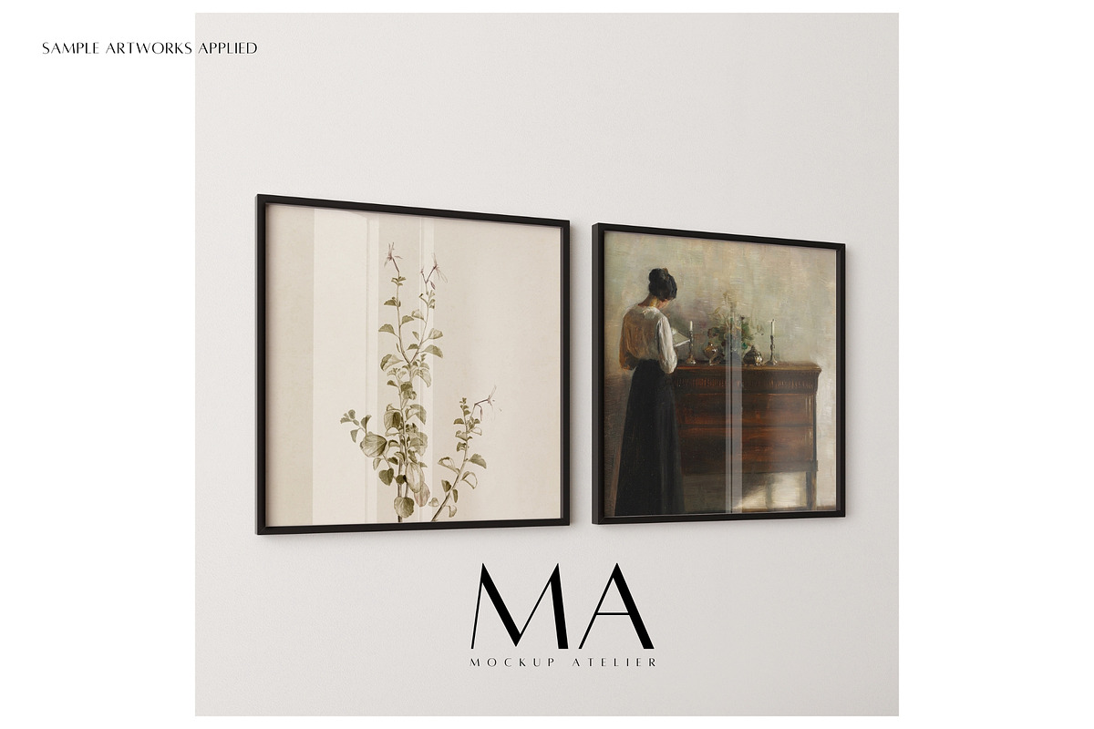 Close Up 2 Frames Mockup Bundle, a Household Mockup by Mockup Art Atelier (Photo 15 of 20)