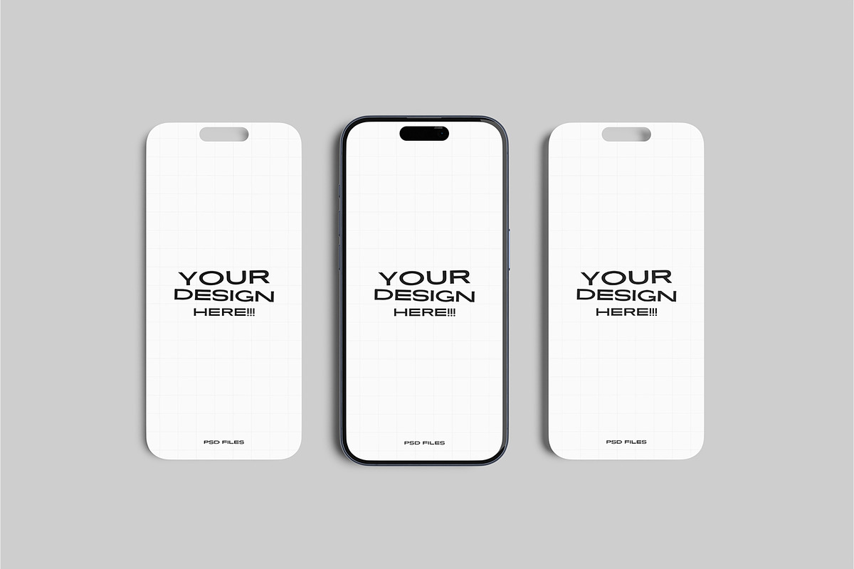 iPhone Screen Mockup, an iPhone Mockup by Graphiculon (Photo 5 of 11)