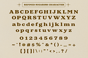 Refined Sugarish – Retro Sweet 70s, a Serif Font by Black Junst (Thumbnail 9 of 10)