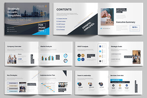Creative Company Profile Brochure, a Brochure Template by MightyDesign