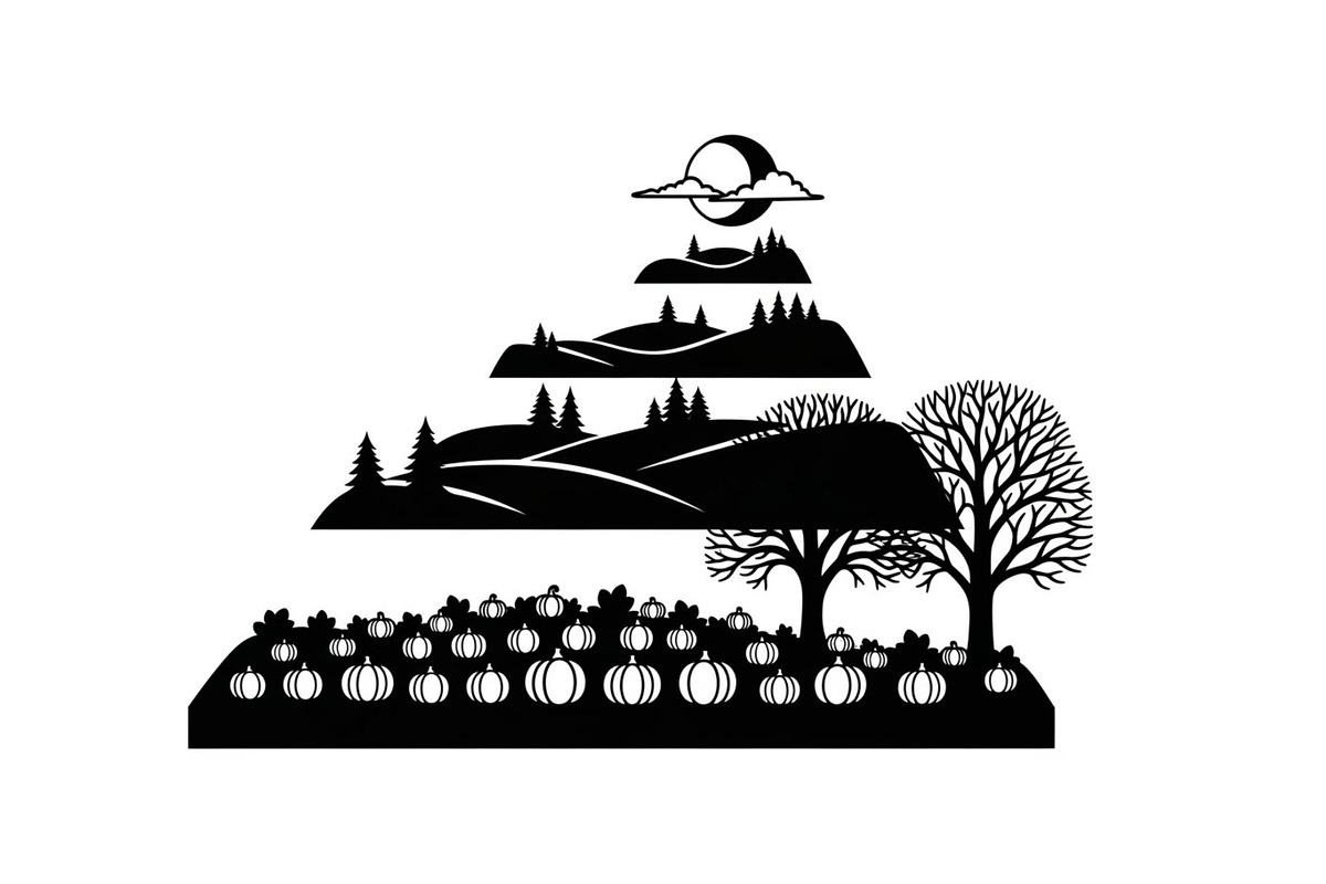 Autumn Fall Leaves Landscape, a Graphic by Artivon (Photo 4 of 13)