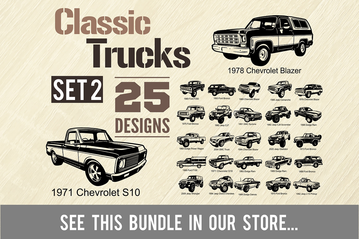 Jeep Gladiator 2020 - Cut SVG, an Illustration by Digital-Clipart (Photo 2 of 3)