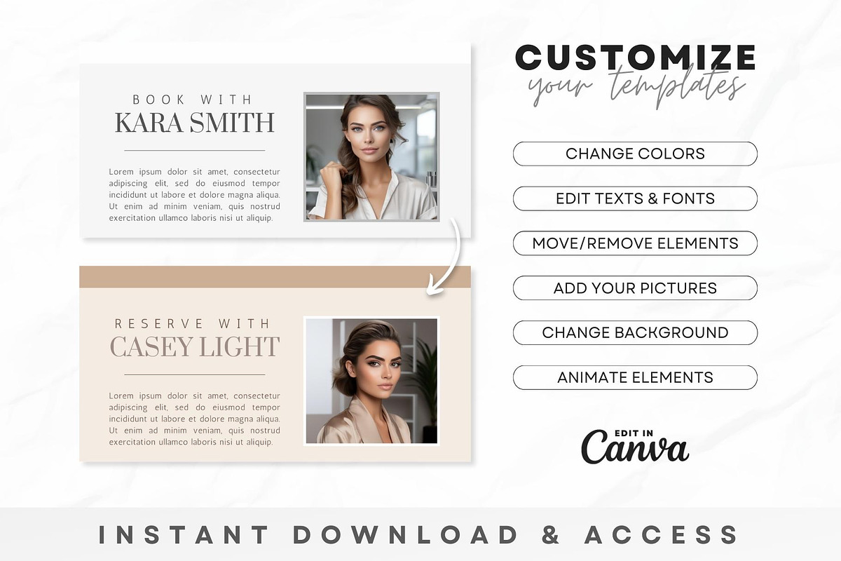 Nail Tech Acuity Scheduling • Canva, a Websites & App Template by OniriqveDesigns (Photo 4 of 8)