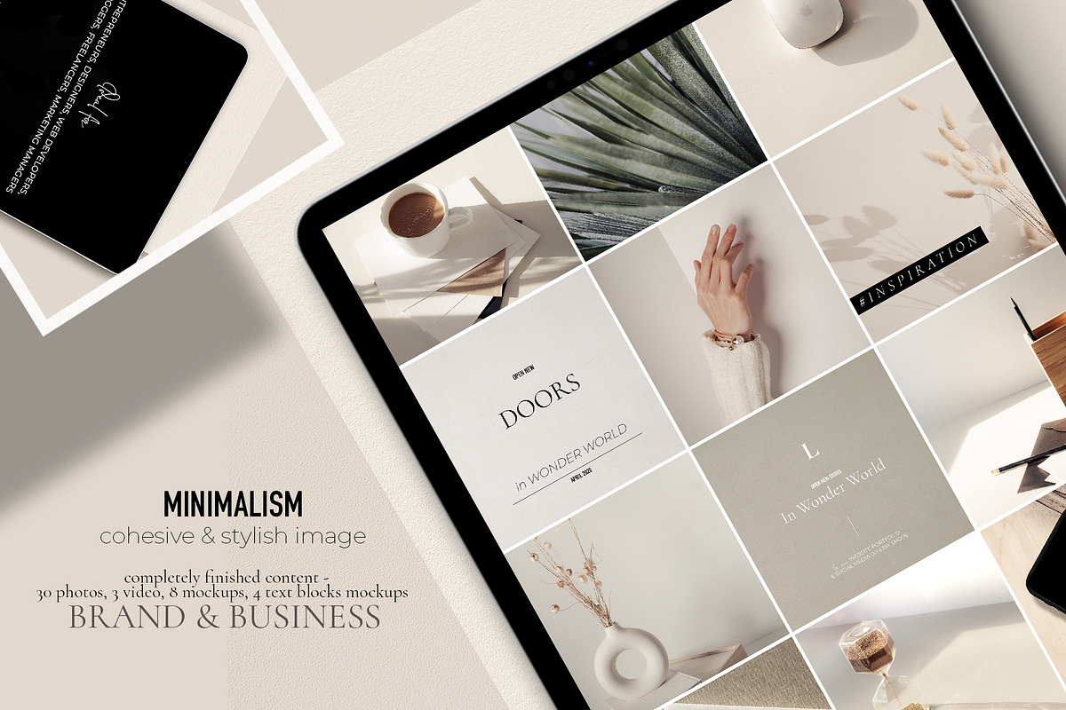 Minimalism. Feed №6, a Social Media Template by OntheMoon (Photo 2 of 11)