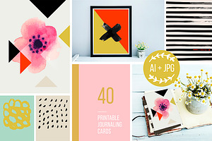 Creative Life Journaling Cards