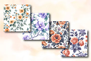 Grandmillennial Floral Seamless Patt, a Background Photo by RobertsArt (Thumbnail 4 of 5)