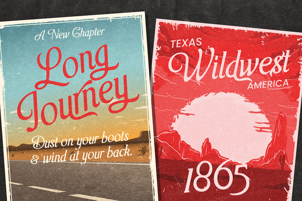 Antique Seaside, a Script Font by Letter Fresh (Photo 4 of 13)