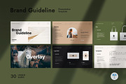 Brand Guideline Keynote Presentation, a Presentation Template by UInstrument (Thumbnail 1 of 9)