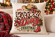 Western Cowgirl Christmas PNG, an Object Graphic by Daisy Design (Thumbnail 2 of 3)