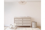 ROMANTIC NURSERY Wall&Frame Mockups, a Poster Template by MyHomeMockups (Thumbnail 6 of 10)