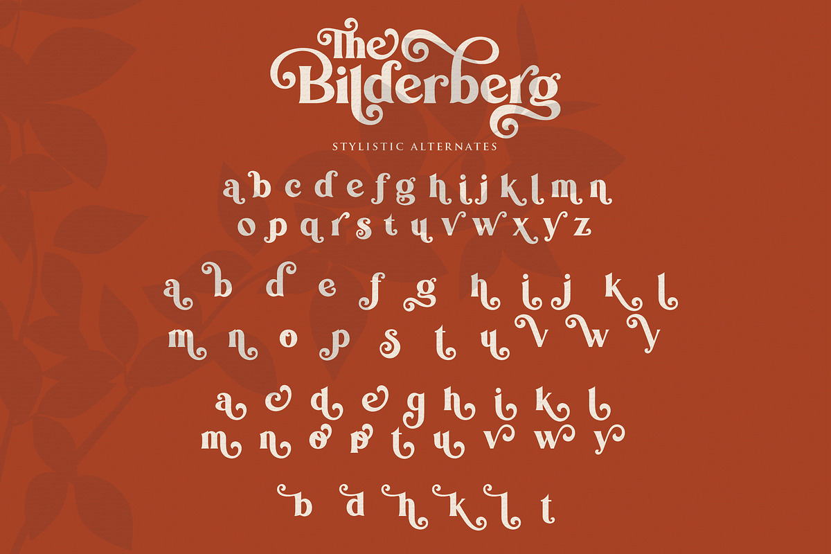 Bilderberg | Luxury Bold Serif, a Serif Font by Almeera Std (Photo 18 of 25)
