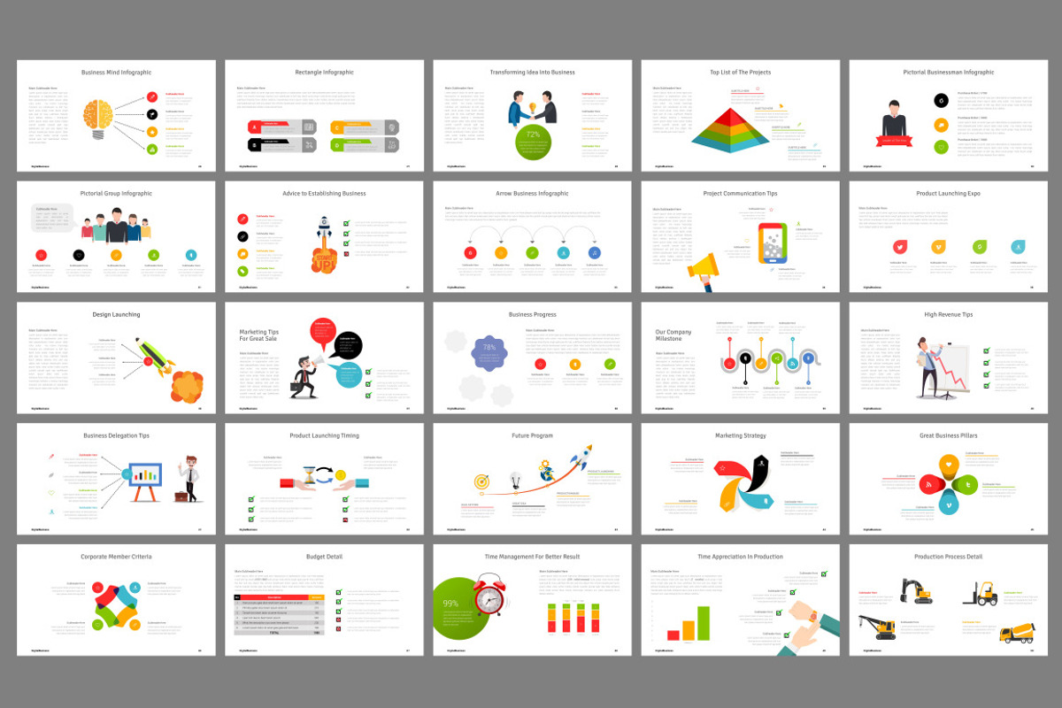 Digital Business Presentation, a Presentation Template by GreenDesign (Photo 2 of 4)