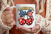 Faux Yarn Patriotic America Cherry, an Illustration by designcity5 (Thumbnail 9 of 9)