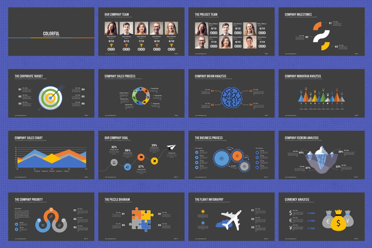 PowerPoint Business Template, a Presentation Template by Magic Shop (Photo 2 of 4)