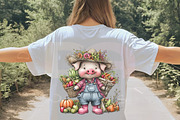 Cute Autumn Pig Clipart Bundle, a Transportation Illustration by Digital Artistic99 (Thumbnail 6 of 9)