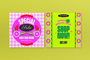 Pink Y2K Spring Sale Banner, an UI Kit Template by graphicook (Thumbnail 6 of 6)