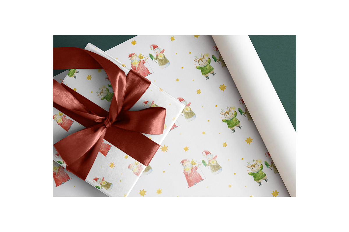 6 Christmas & New Year Seamless Patt, a Texture Illustration by the_myro (Photo 8 of 10)
