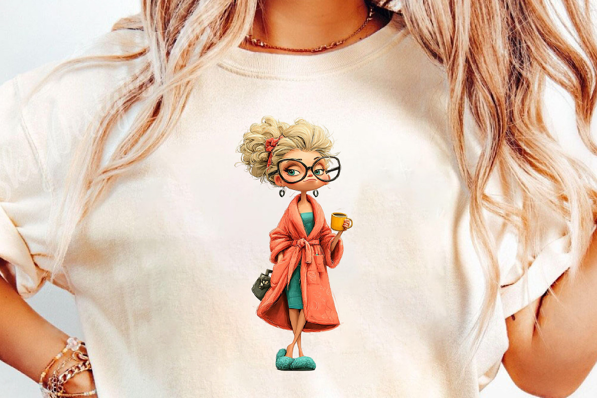 Quirky Valentine's Girl Clipart, an Illustration by DreamCafeArt (Photo 6 of 6)