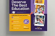 Best Education Flyer Template, a Flyer Template by MightyDesign (Thumbnail 3 of 6)