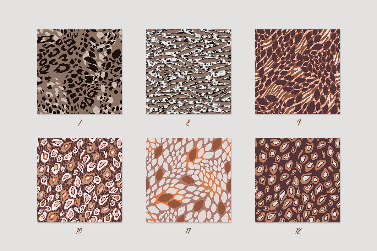 Animal skin, a Pattern Graphic by GALAKAM (Photo 3 of 12)