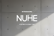 Nuhe - Modern Luxury Serif Typeface