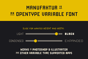 Manufaktur - A 60 Fonts Family