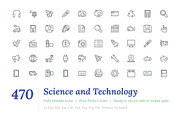 470 Science and Technology Line Icon, an Outline Icon by Vectors Market (Thumbnail 1 of 6)
