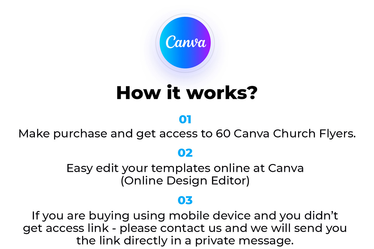 60 Church Flyers Bundle, 4x4 Canva, a Flyer Template by FLYERHIVE (Photo 5 of 5)