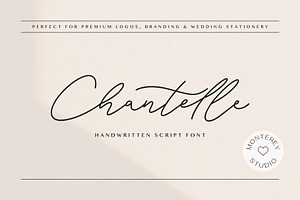 Chantelle | Handwritten Script Font