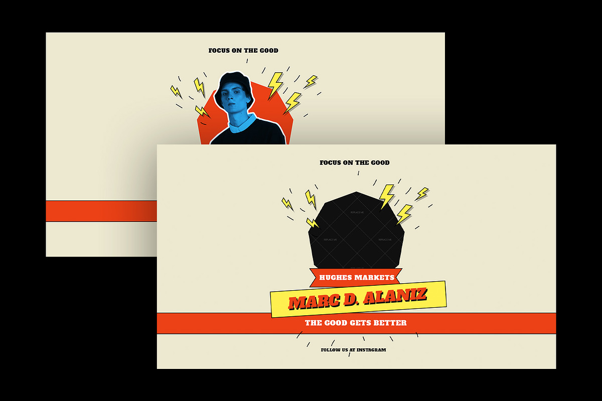 Retro Instagram Frames, a Social Media Template by Pixflow (Photo 11 of 11)