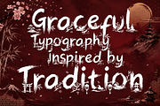 SumiBlossom - Japanese Art Font, a Script Font by HypeWorksCo (Thumbnail 7 of 13)