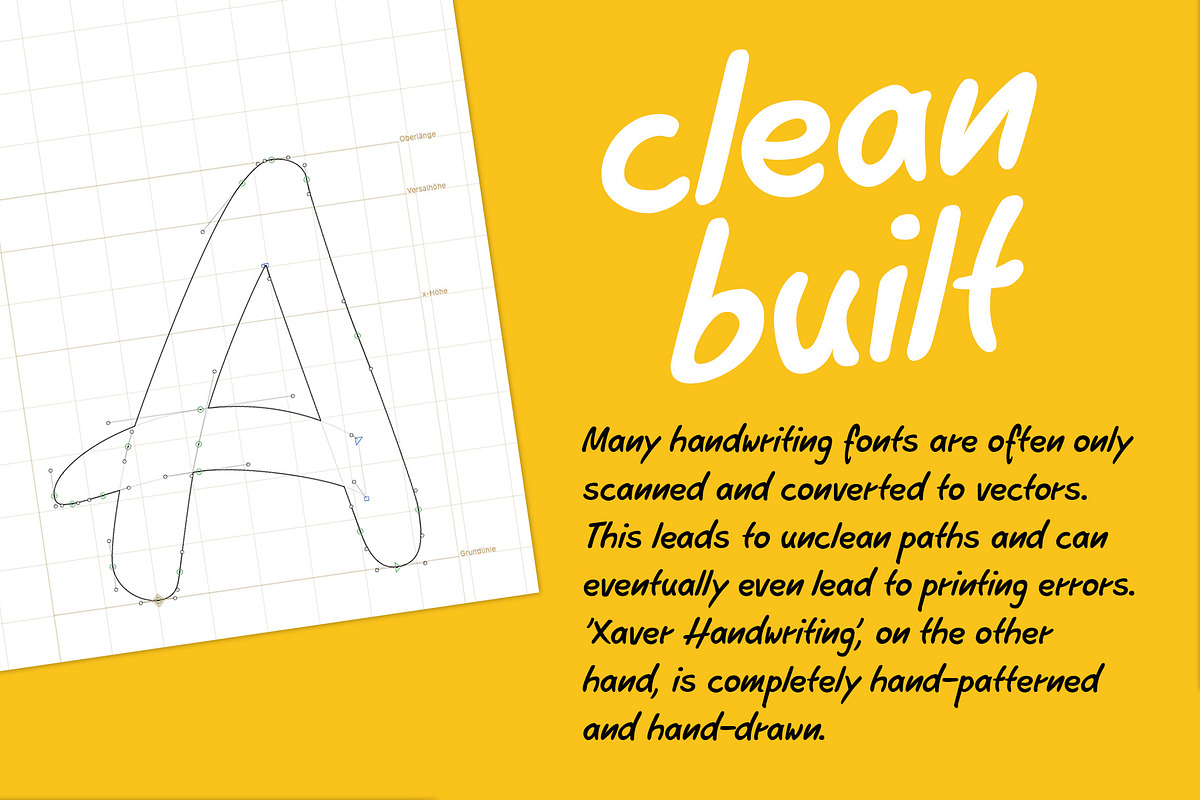 Xaver Handwriting Font, a Handwritten Font by Xaver DesignStudio (Photo 2 of 7)