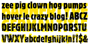 Bannertype, a Font by Wiescher-Design (Thumbnail 5 of 8)