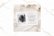 Funeral Thank You Card Canva FR002, a Card Template by TyphoonStudio (Thumbnail 1 of 5)