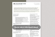 ATS Executive Resume Template, a Resume Template by Anjum Ilyas (Thumbnail 3 of 7)