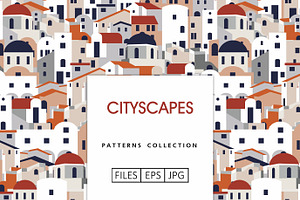 Cityscapes Seamless Patterns