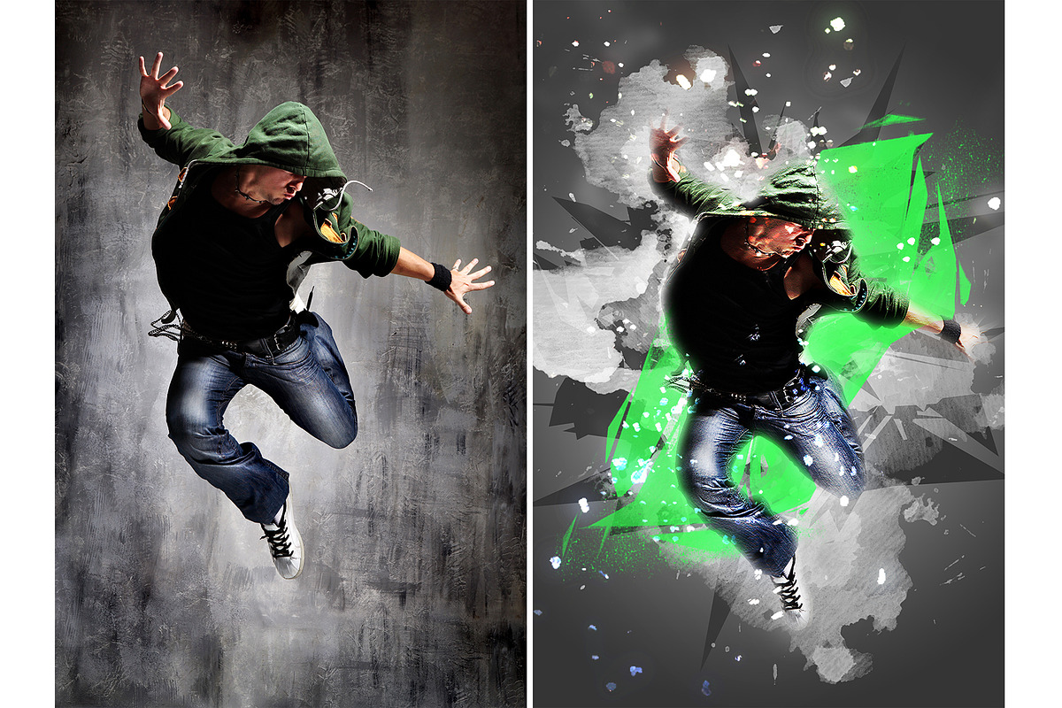 Poster Maker photoshop action, an Action Add-On by Design Forest (Photo 8 of 10)