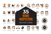 Home Inspection Icons, a Duotone Icon by Rongbaaz (Thumbnail 1 of 5)