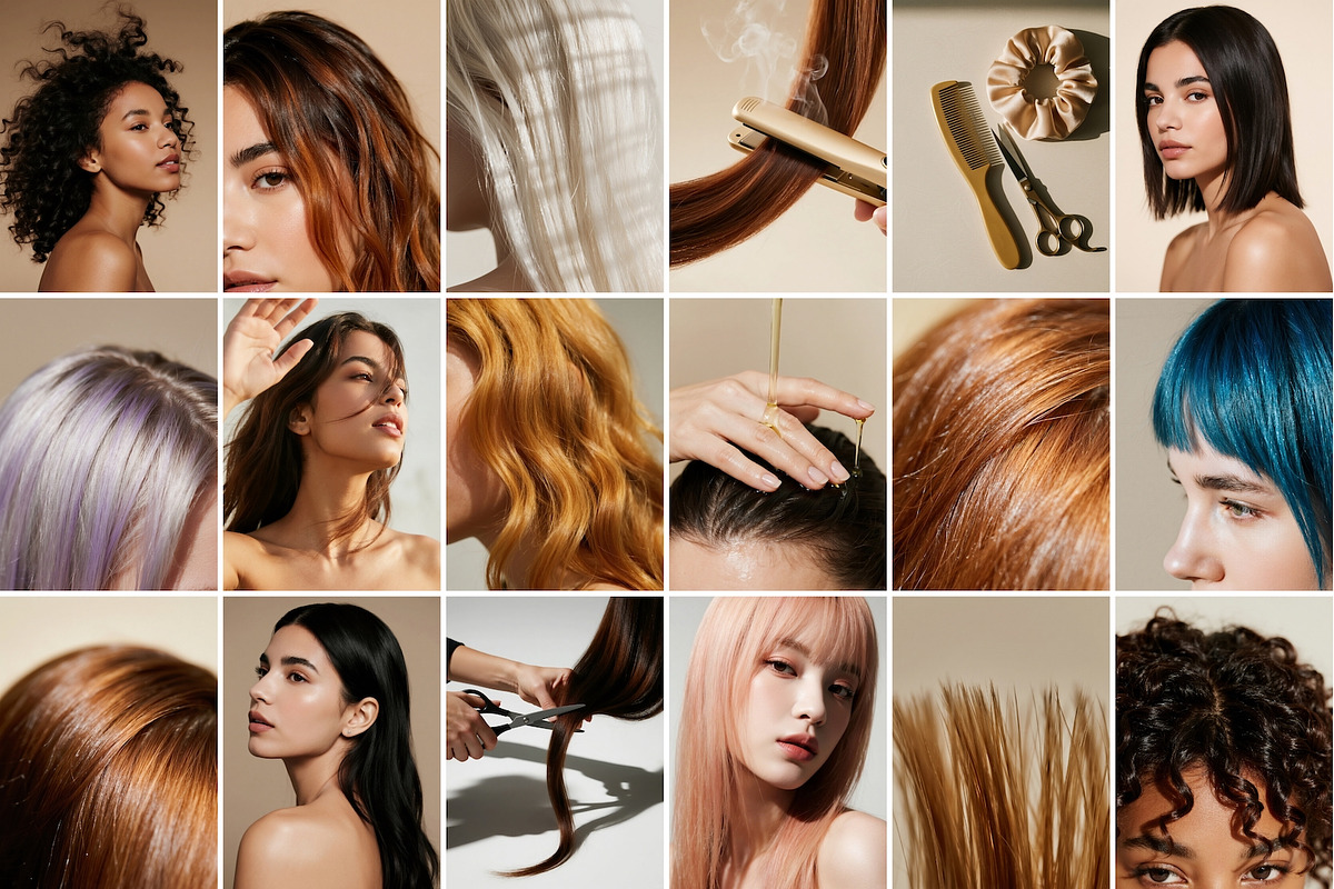 150 Hair Aesthetic Stock Images, a Beauty & Fashion Photo by Selenique Studio (Photo 5 of 10)