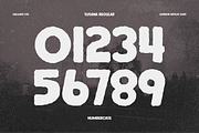 Susana Horror Display Font, a Sans Serif Font by GRVS Studio (Thumbnail 4 of 6)