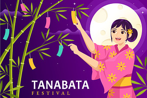 15 Tanabata Festival Illustration