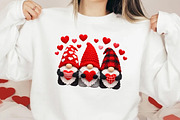 Faux Yarn Valentine’s Day Gnome PNG, an Illustration by DreamCafeArt (Thumbnail 2 of 8)