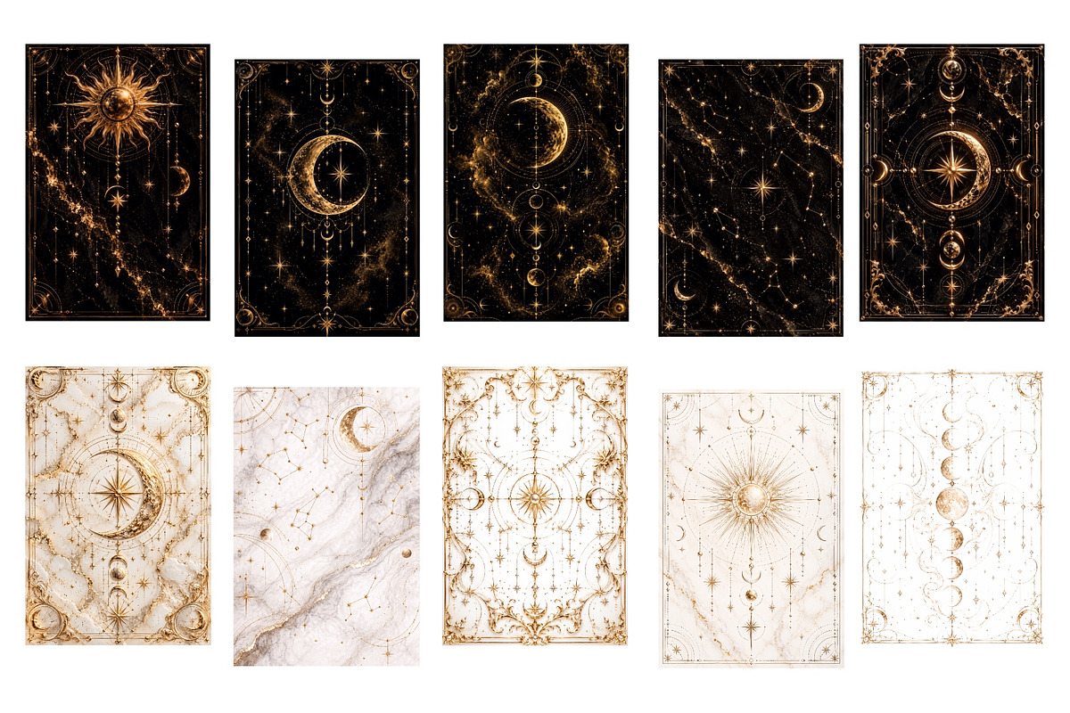 Celestial Backgrounds, a Background Graphic by Victoria Obscure (Photo 2 of 4)