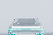Sci-fi concept car, a Cars & Vehicle 3D Model by Snji | 3D Models (Thumbnail 3 of 8)