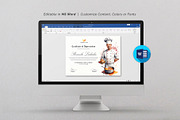 Chef Certificate, a Stationery Template by DesignDevisers (Thumbnail 9 of 10)