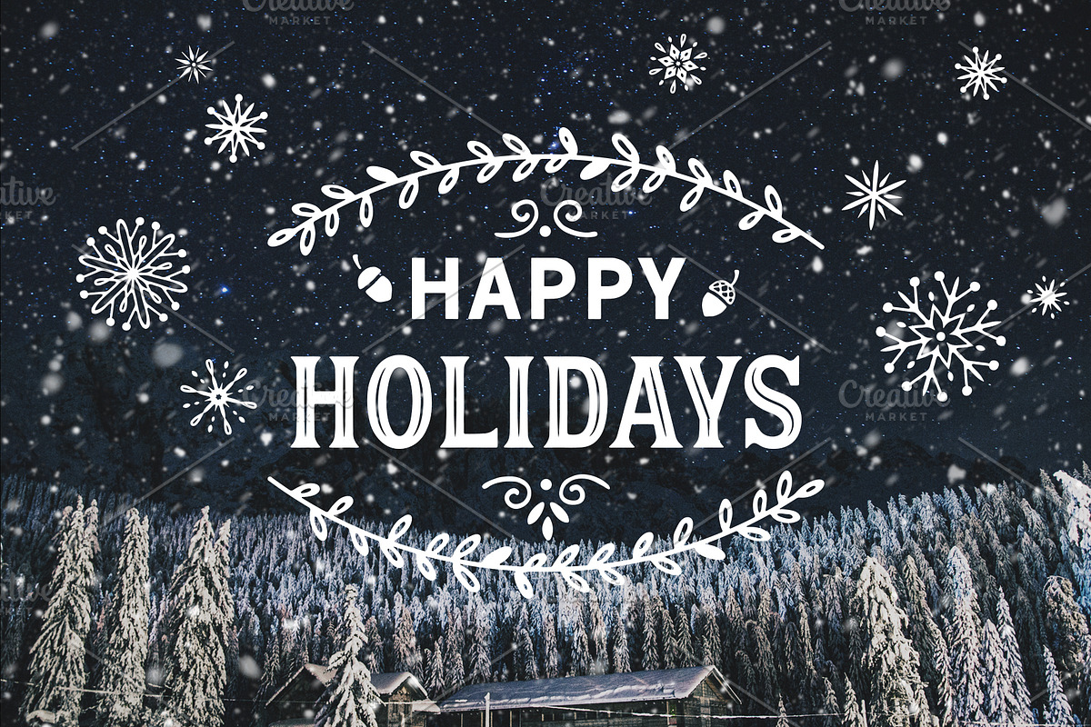 AI & PSD Holiday Photo Overlays, a Templates & Theme by Mxtama (Photo 6 of 7)