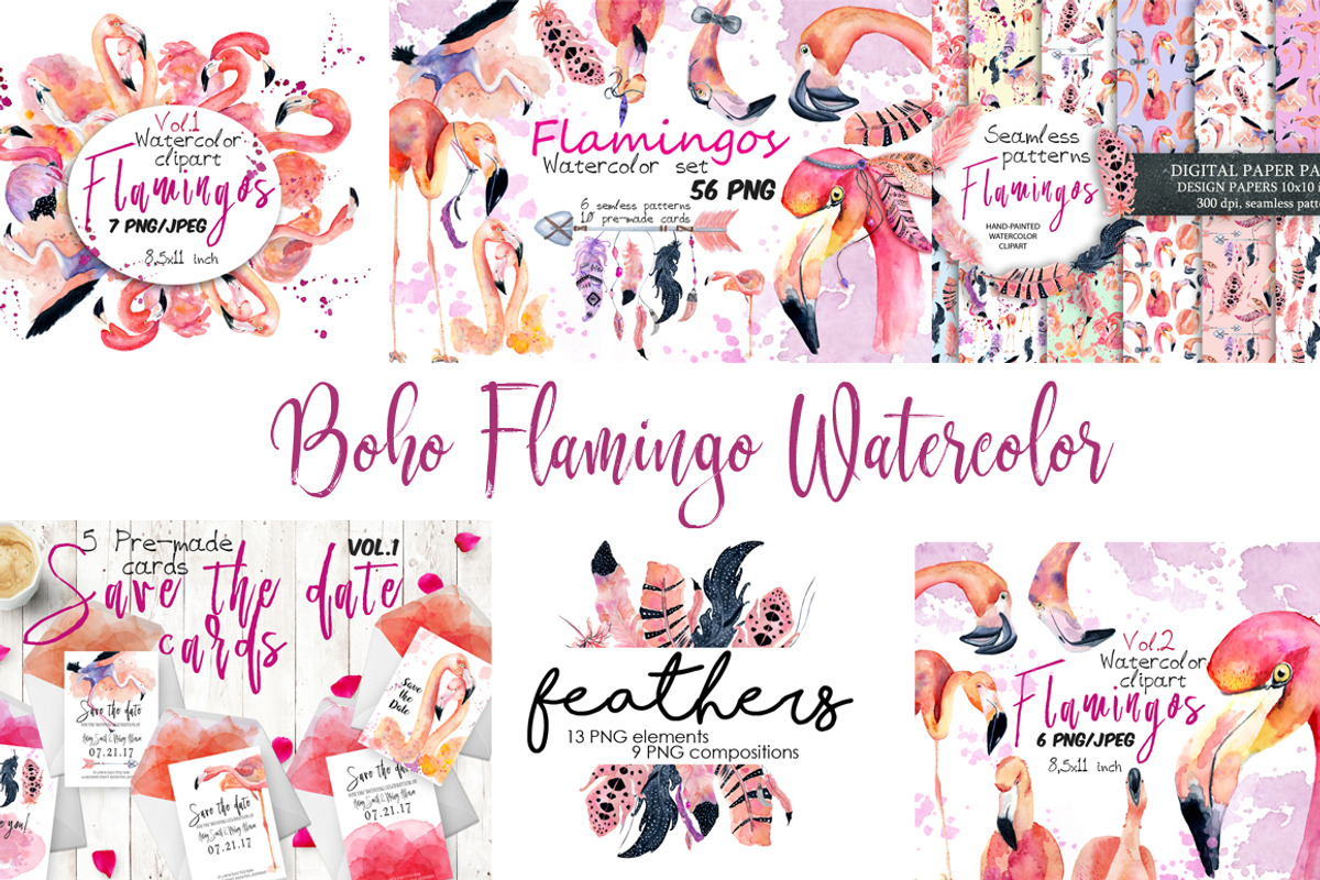 Summer Sale Watercolor Bundle 80%OFF, an Animal Illustration by Evgeniia