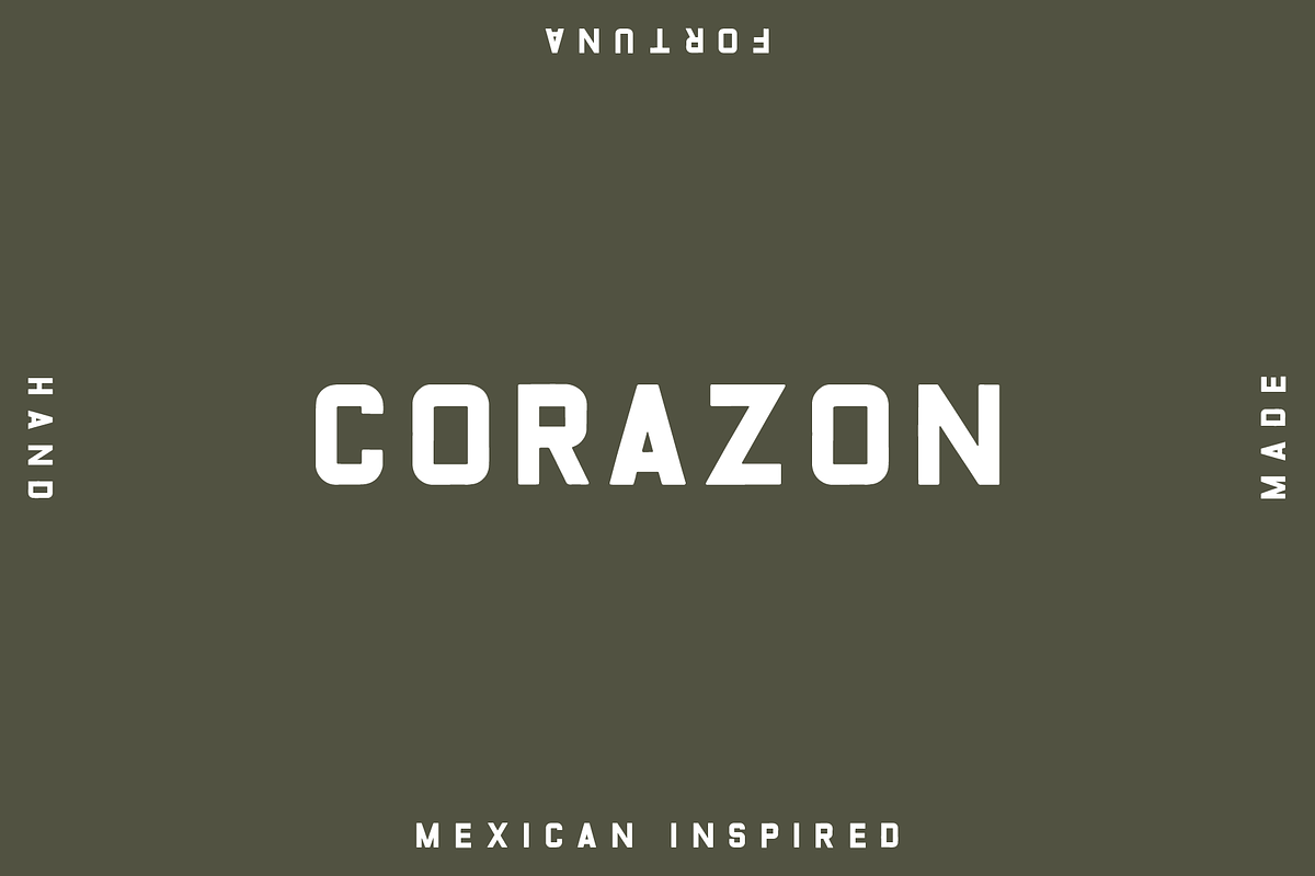 Corazon: Hand Drawn Sans Serif, a Sans Serif Font by Fortuna Font Foundry (Photo 1 of 4)