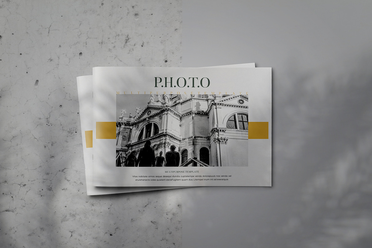 Photo-Brochure Lookbook Template, a Brochure Template by Indotitas (Photo 1 of 9)
