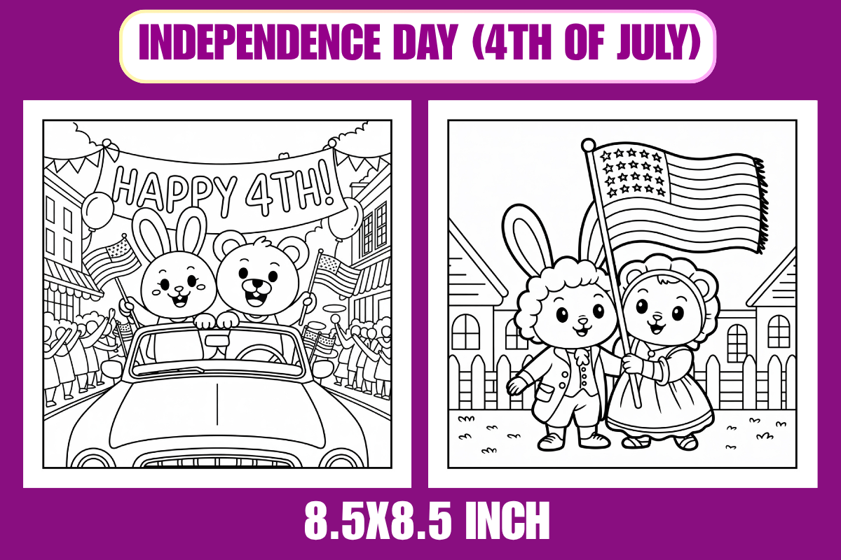 Independence (4th Of July) For Adult, a Seasonal Illustration by Coco Bloom (Photo 3 of 3)